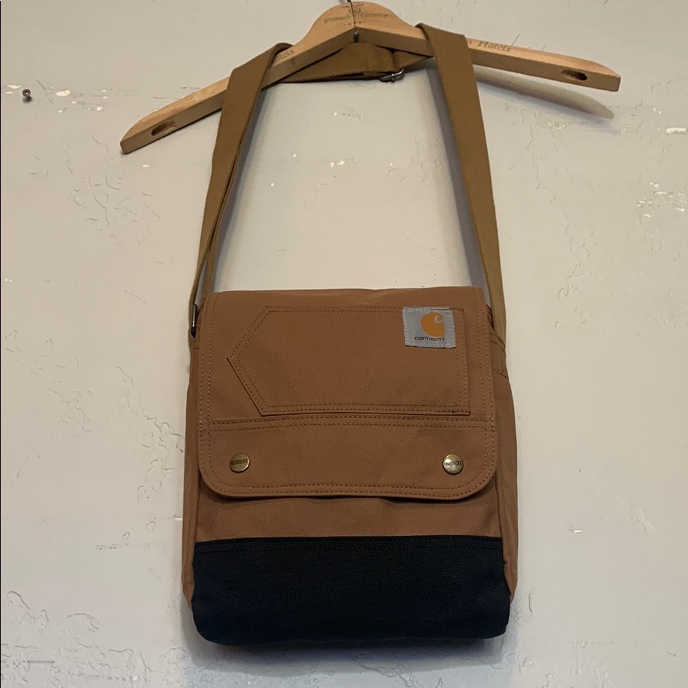 Carhartt Tan and Black Crossbody Bag